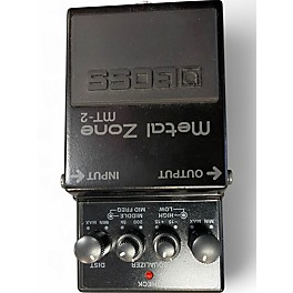 Used BOSS MT2 Metal Zone Distortion Effect Pedal