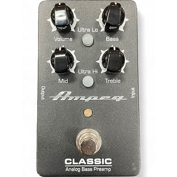 Used Ampeg CLASSIC ANALOG BASS PREAMP Bass Effect Pedal