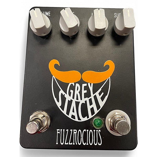 Used Fuzzrocious grey stache Effect Pedal