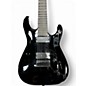 Used Jackson JS22-7 Dinky 7 String Black Solid Body Electric Guitar