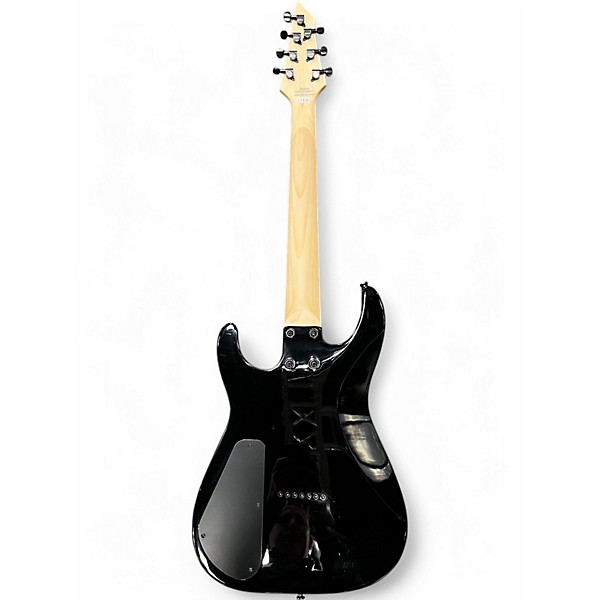 Used Jackson JS22-7 Dinky 7 String Black Solid Body Electric Guitar