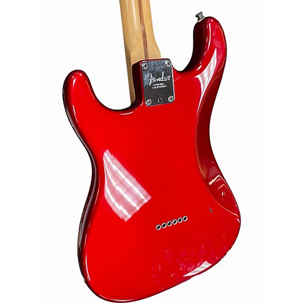 Used 2005 Fender American Special Stratocaster Candy Apple Red Solid Body Electric Guitar