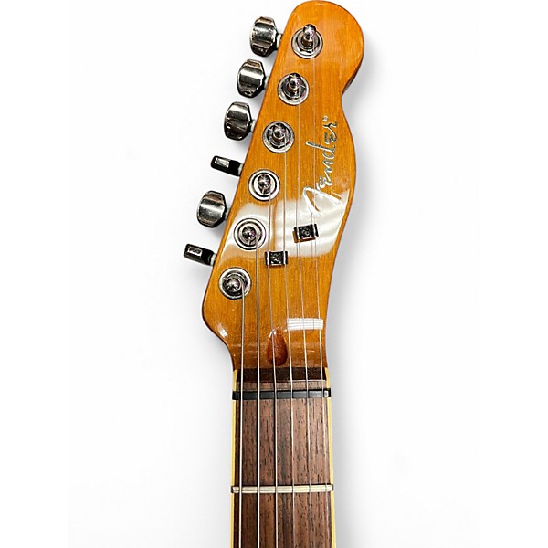 Used Fender Special Edition Custom Telecaster FMT HH Amber Solid Body Electric Guitar