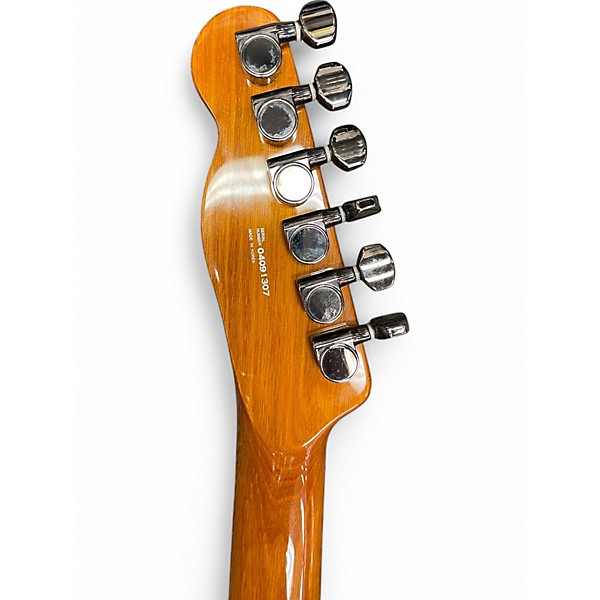 Used Fender Special Edition Custom Telecaster FMT HH Amber Solid Body Electric Guitar