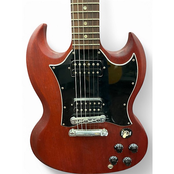 Used Gibson SG Standard Red Solid Body Electric Guitar