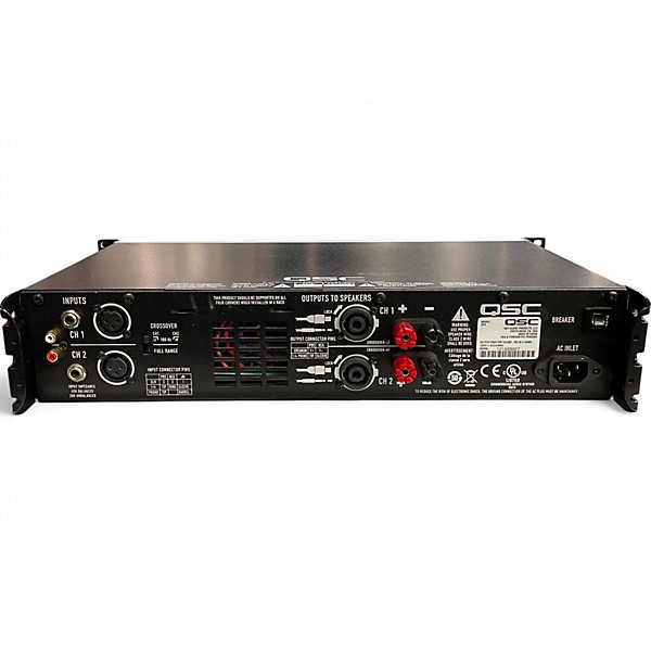 QSC GX5 2-Channel 500W Power Amplifier - Sound Productions