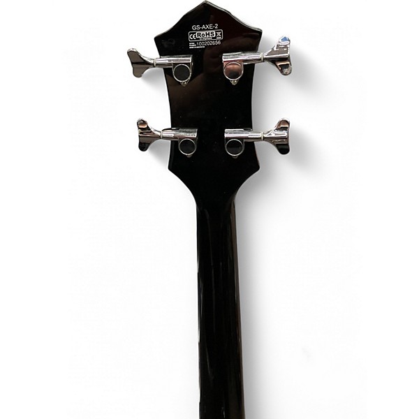 Used Cort Used Cort Gene Simmons AXE 2 Black and Silver Used Cort Used Cort Gene Simmons AXE 2 Black and Silver
