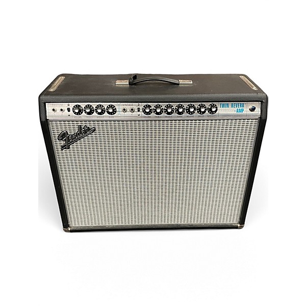 Used Fender 1968 Custom Twin Reverb 85W 2x12 Tube Guitar Combo Amp