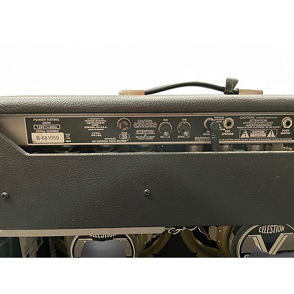 Used Fender 1968 Custom Twin Reverb 85W 2x12 Tube Guitar Combo Amp