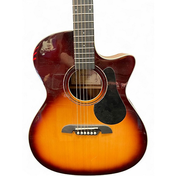 Used Alvarez RG260CESB 3 Color Sunburst Acoustic Electric Guitar