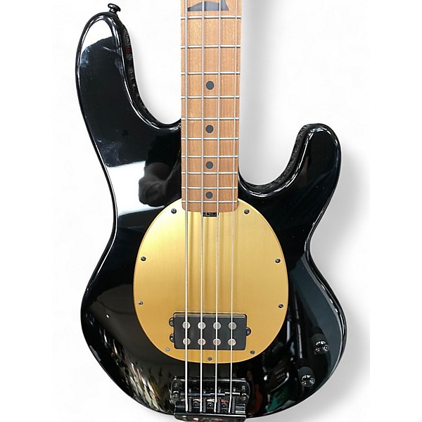 Used Sterling by Music Man PETE WENTZ SIGNATURE STINGRAY Black Electric Bass Guitar