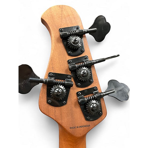 Used Sterling by Music Man PETE WENTZ SIGNATURE STINGRAY Black Electric Bass Guitar
