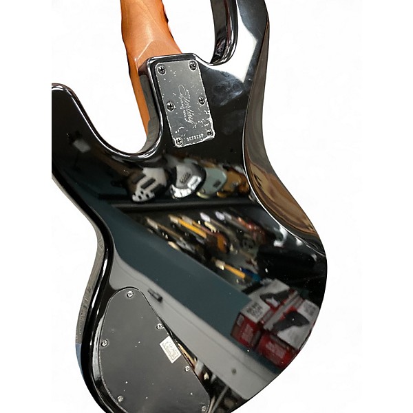 Used Sterling by Music Man PETE WENTZ SIGNATURE STINGRAY Black Electric Bass Guitar