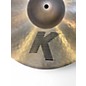 Used Zildjian 18in K Sweet Crash Cymbal