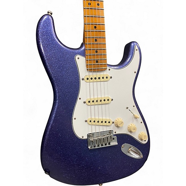 Used Fender deluxe journeyman stratocaster hollywood collection purple sparkle Solid Body Electric Guitar,Specials : American Fashion Style Bags On Sale