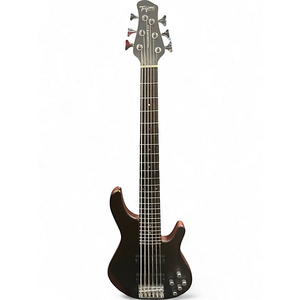 Used Tagima millenium 6 top Black Cherry Electric Bass Guitar