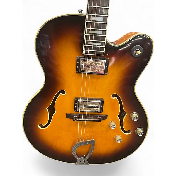 Used DeArmond X155 SUNBURST Solid Body Electric Guitar