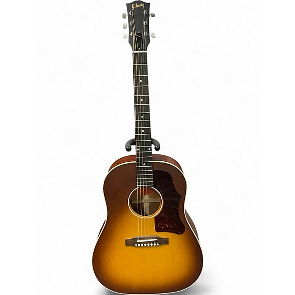 Used Gibson 1950 Reissue J45 Vintage Sunburst Acoustic Guitar