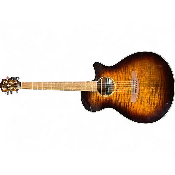 Used Ibanez AEG70-TIH Mahogany Acoustic Electric Guitar