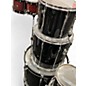 Used Pearl 6 Piece Export Black Drum Kit