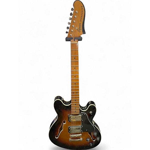 Used Squier Classic Vibe Starcaster 3 Color Sunburst Hollow Body Electric Guitar