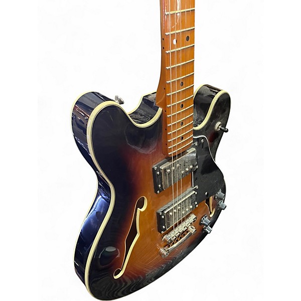 Used Squier Classic Vibe Starcaster 3 Color Sunburst Hollow Body Electric Guitar
