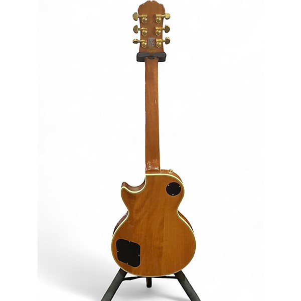 Epiphone Les Paul Custom Pro Koa Electric Guitar - Natural