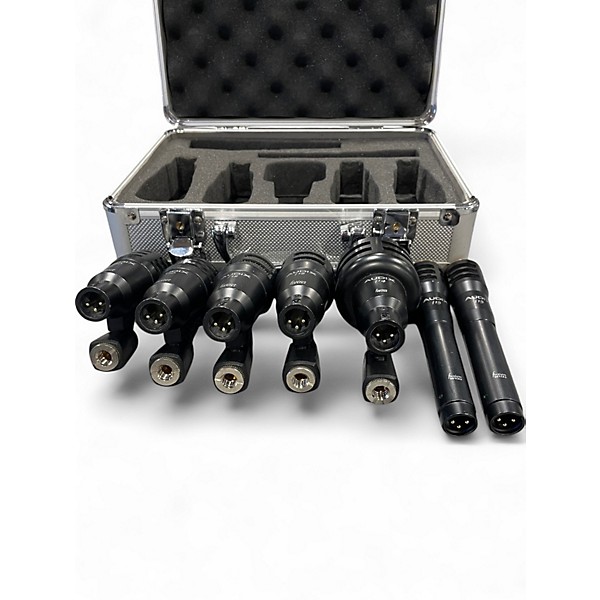 Used Audix FUSION SERIES SET Drum Microphone