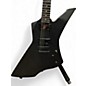 Used ESP LTD James Hetfield Snakebyte Satin Black Solid Body Electric Guitar