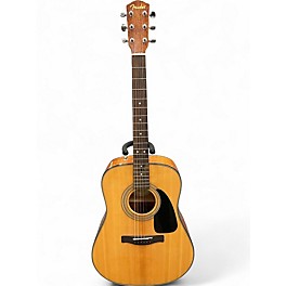 Used Fender DG8S Natural Acoustic Guitar