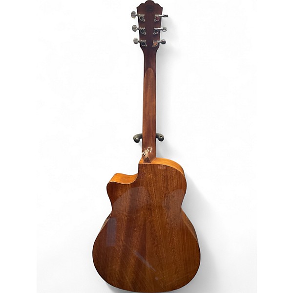 Used Washburn WLO10SCE Natural Acoustic Electric Guitar
