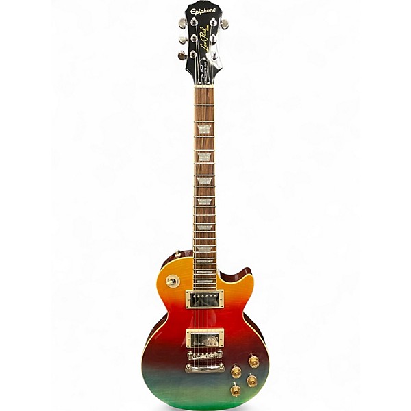 Used Epiphone 1960 Tribute Plus Rainbow Solid Body Electric Guitar