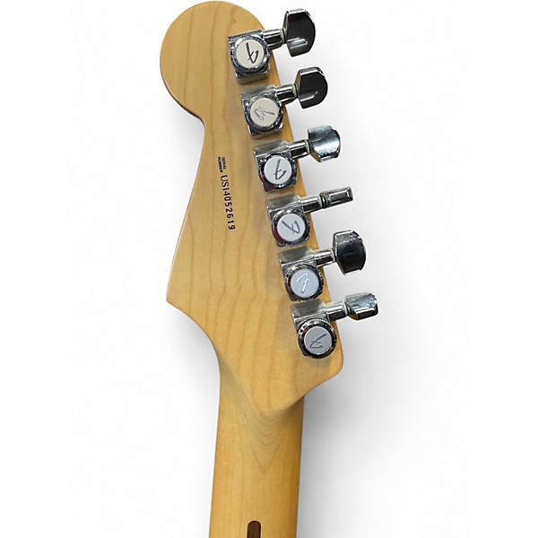 Used Fender American Deluxe Stratocaster Blue Solid Body Electric Guitar