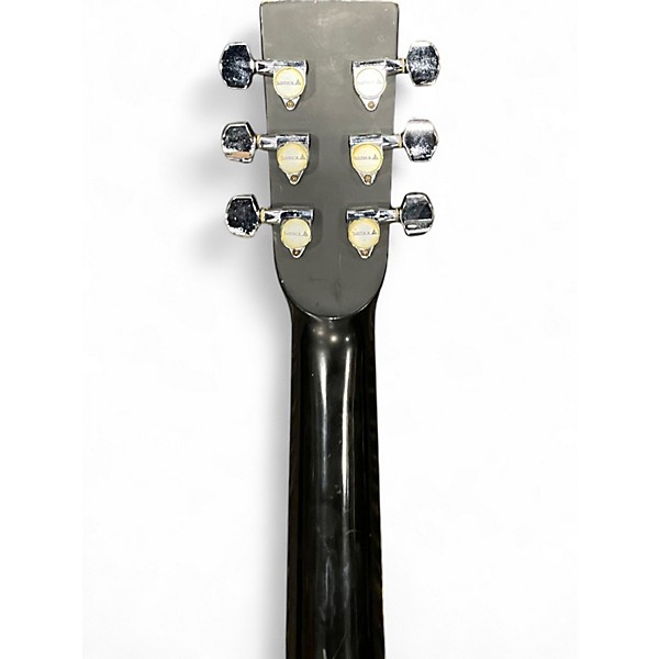 Used Samick SW210CEB Black Acoustic Electric Guitar