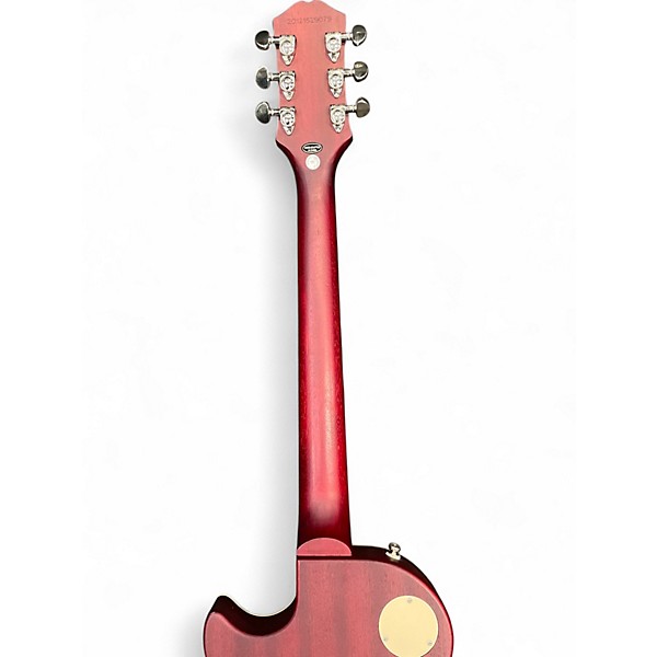 Used Epiphone Les Paul Traditional Pro IV Burgundy Solid Body Electric Guitar