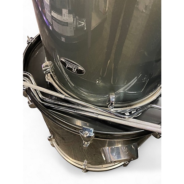 Used Pearl 5 Piece Roadshow Grey Drum Kit