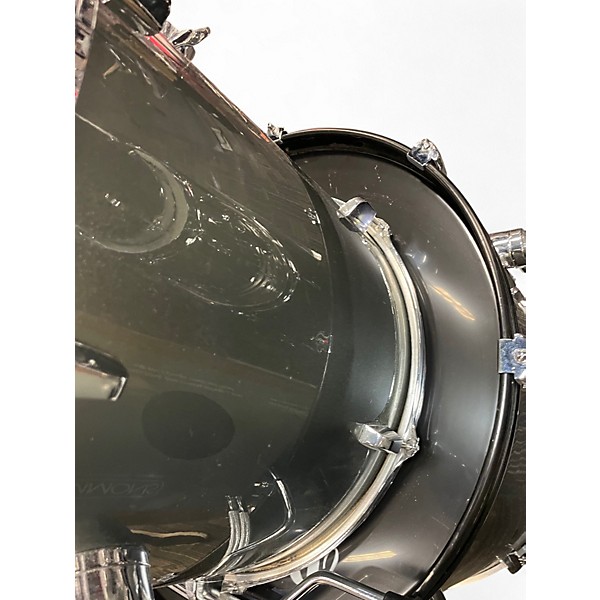 Used Pearl 5 Piece Roadshow Grey Drum Kit