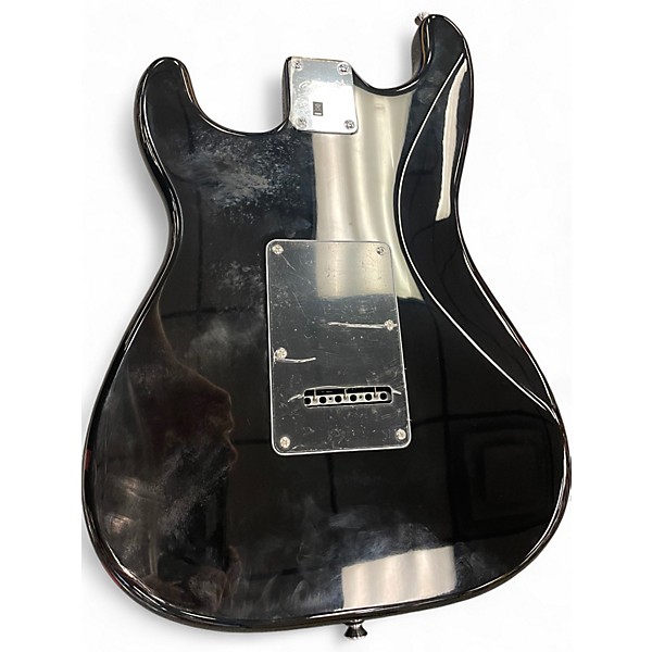 Used 2018 Squier Vintage Modified Stratocaster Black Solid Body Electric Guitar