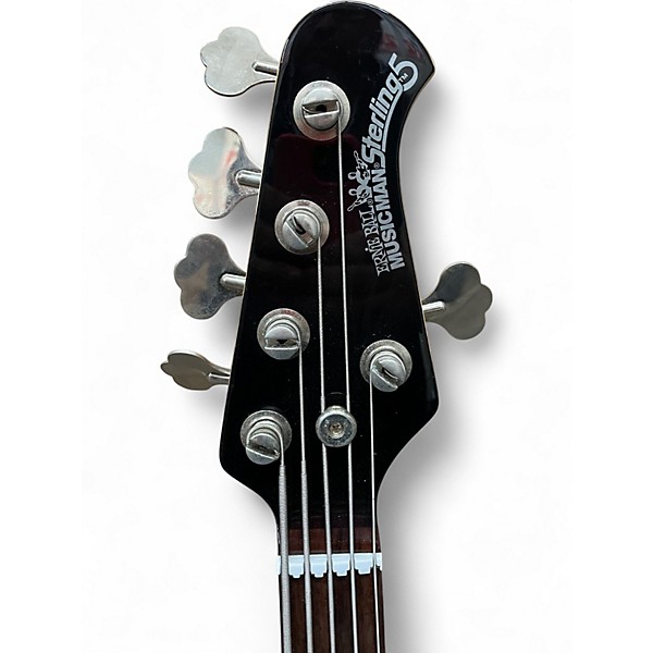 Used Ernie Ball Music Man Sterling 5 String Black Electric Bass Guitar
