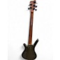 Used Warwick Corvette Double Buck 5 String Black Electric Bass Guitar