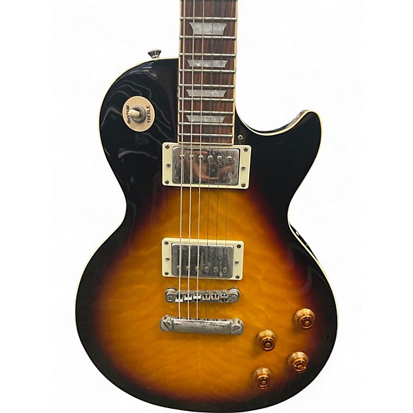 Used Epiphone Les Paul Ultra Pro 2 Color Sunburst Solid Body Electric Guitar