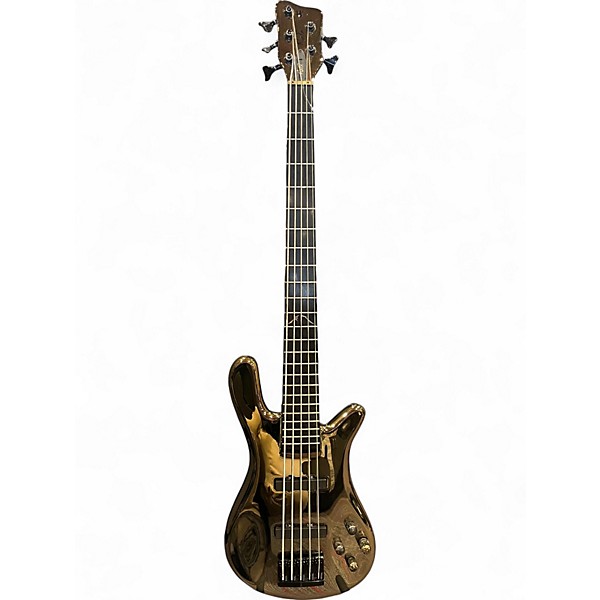 Used 2011 Warwick Robert Trujillo RxTx Metallic Mirror Electric Bass Guitar