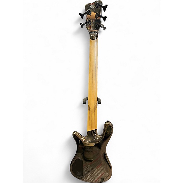 Used 2011 Warwick Robert Trujillo RxTx Metallic Mirror Electric Bass Guitar