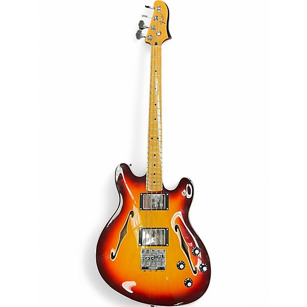 Used Fender Starcaster Electric Bass 3 Tone Sunburst Electric Bass Guitar,Specials : American Fashion Style Bags On Sale Used Fender Starcaster Electric Bass 3 Tone Sunburst Electric Bass Guitar,Specials : American Fashion Style Bags On Sale