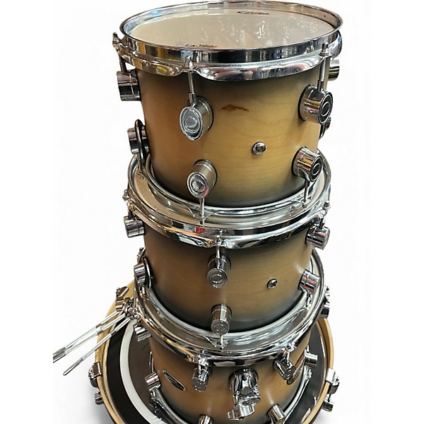 Used PDP by DW 5 Piece F Series Tobacco Burst Drum Kit