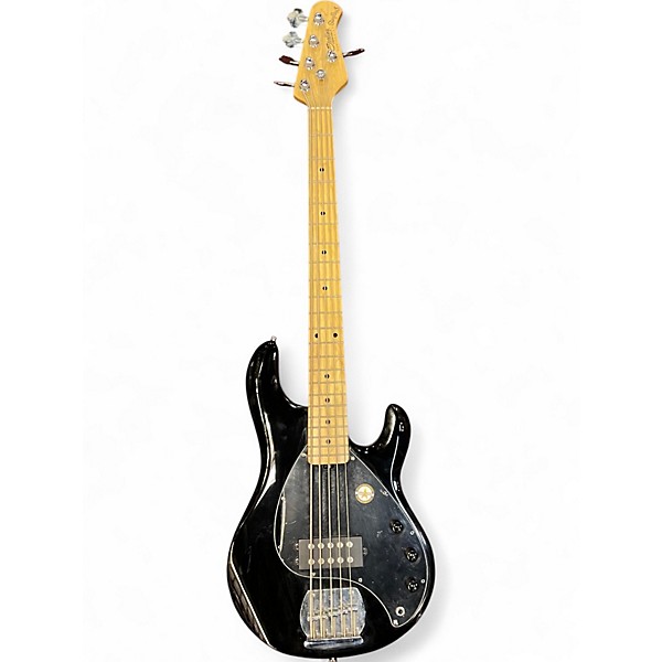 Used Sterling by Music Man sub stingray 5 Black Electric Bass Guitar,Specials : American Fashion Style Bags On Sale