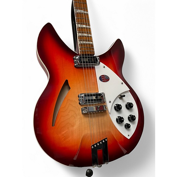 Used 2014 Rickenbacker 360C Guitar Center Exclusive 1 of 50 Sunburst Hollow Body Electric Guitar