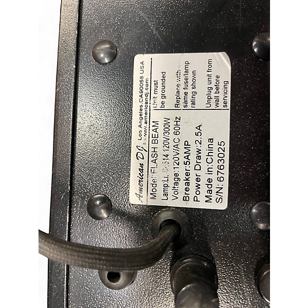 Used American DJ Flash Beam Intelligent Lighting