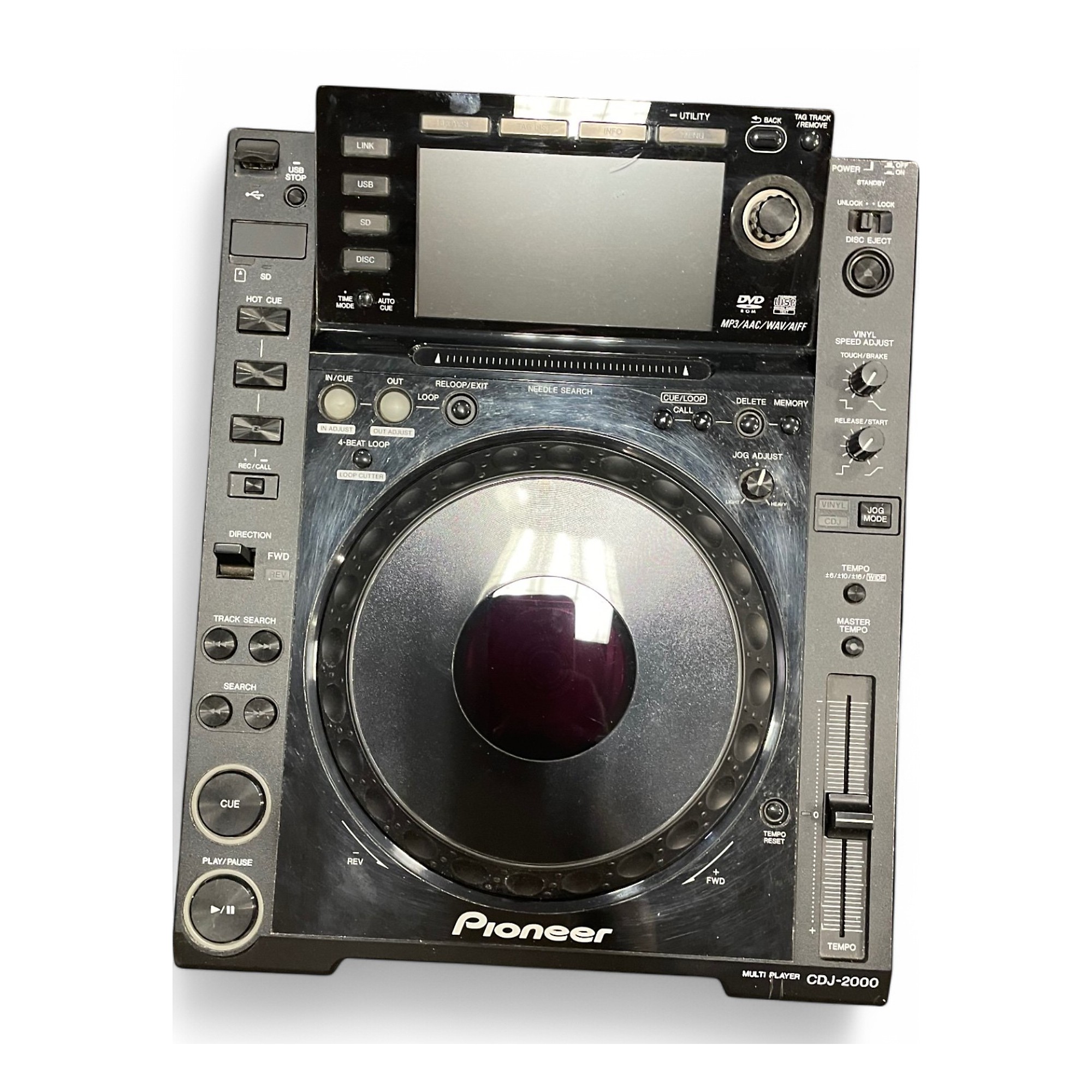 Used Pioneer DJ CDJ2000 DJ Player | Guitar Center