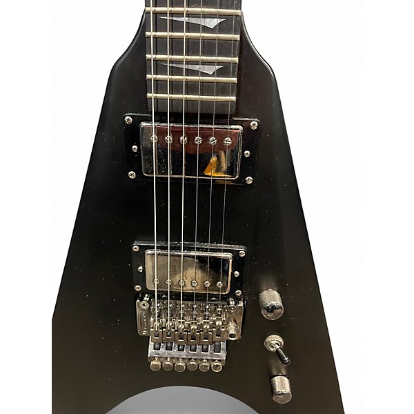 Used 2022 Kramer NITEV Black Solid Body Electric Guitar